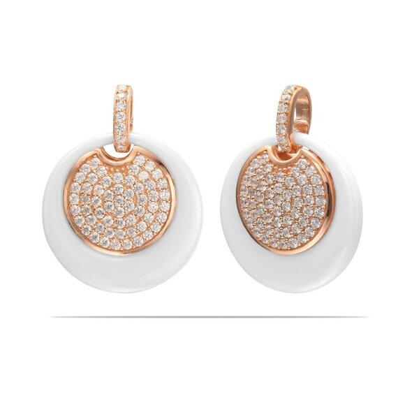 Classy Dangle Drop Earrings - Picture 3 of 4